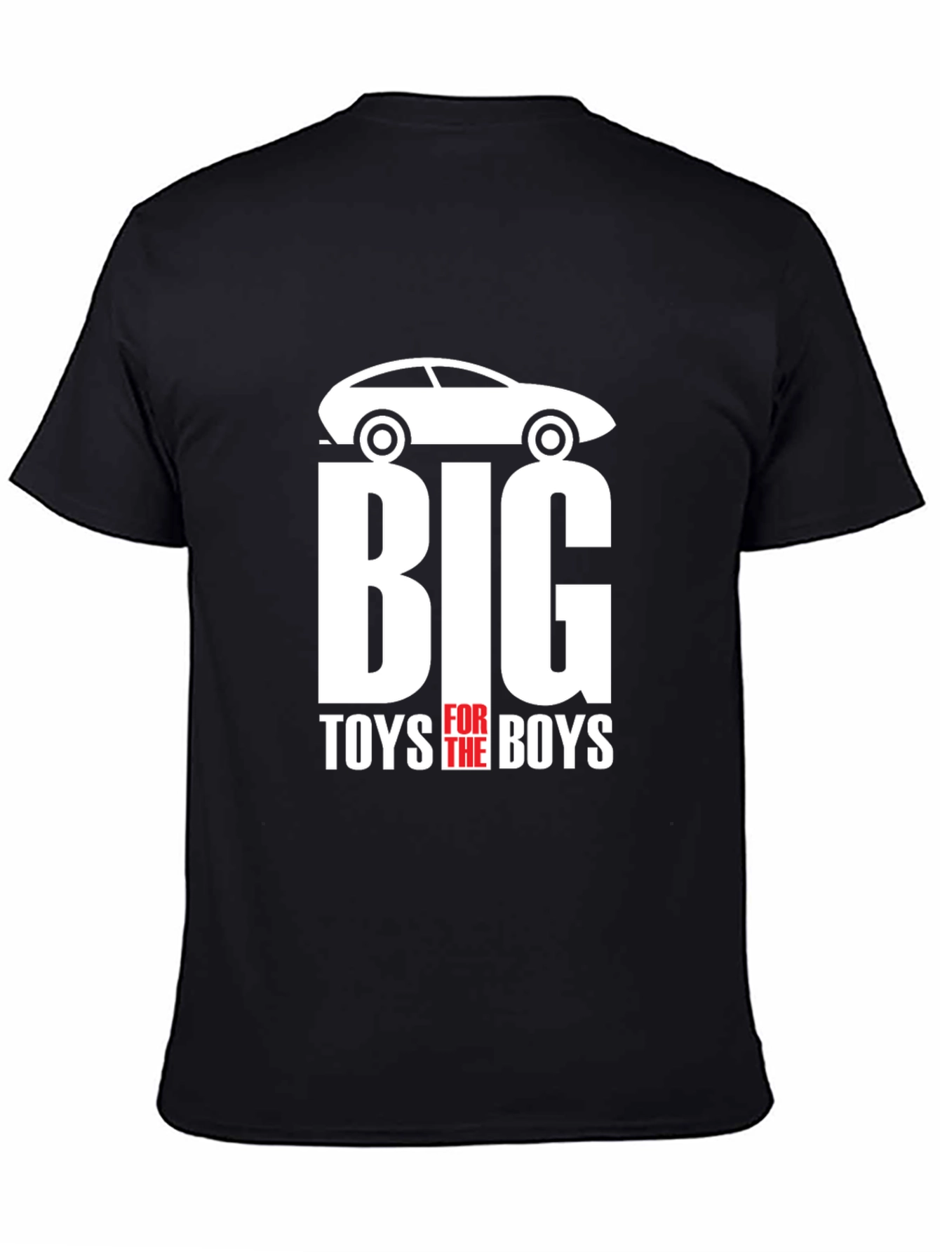 Big Toys for Boys Graphic Tee - Car Enthusiast T-Shirt