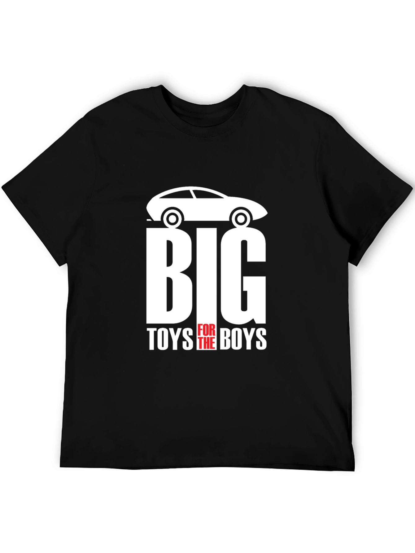 Big Toys for Boys Graphic Tee - Car Enthusiast T-Shirt