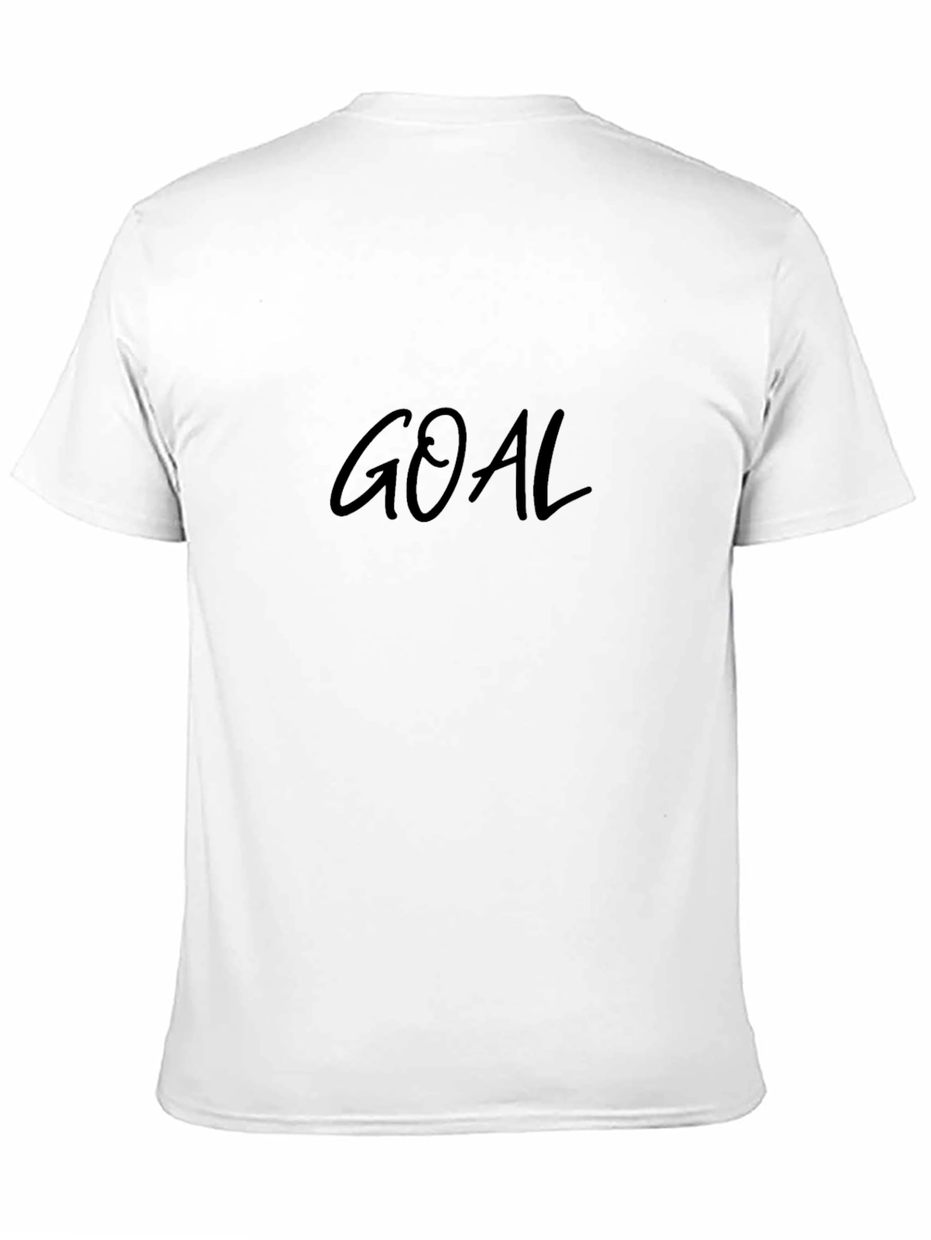 Mens Black Goal T-Shirt