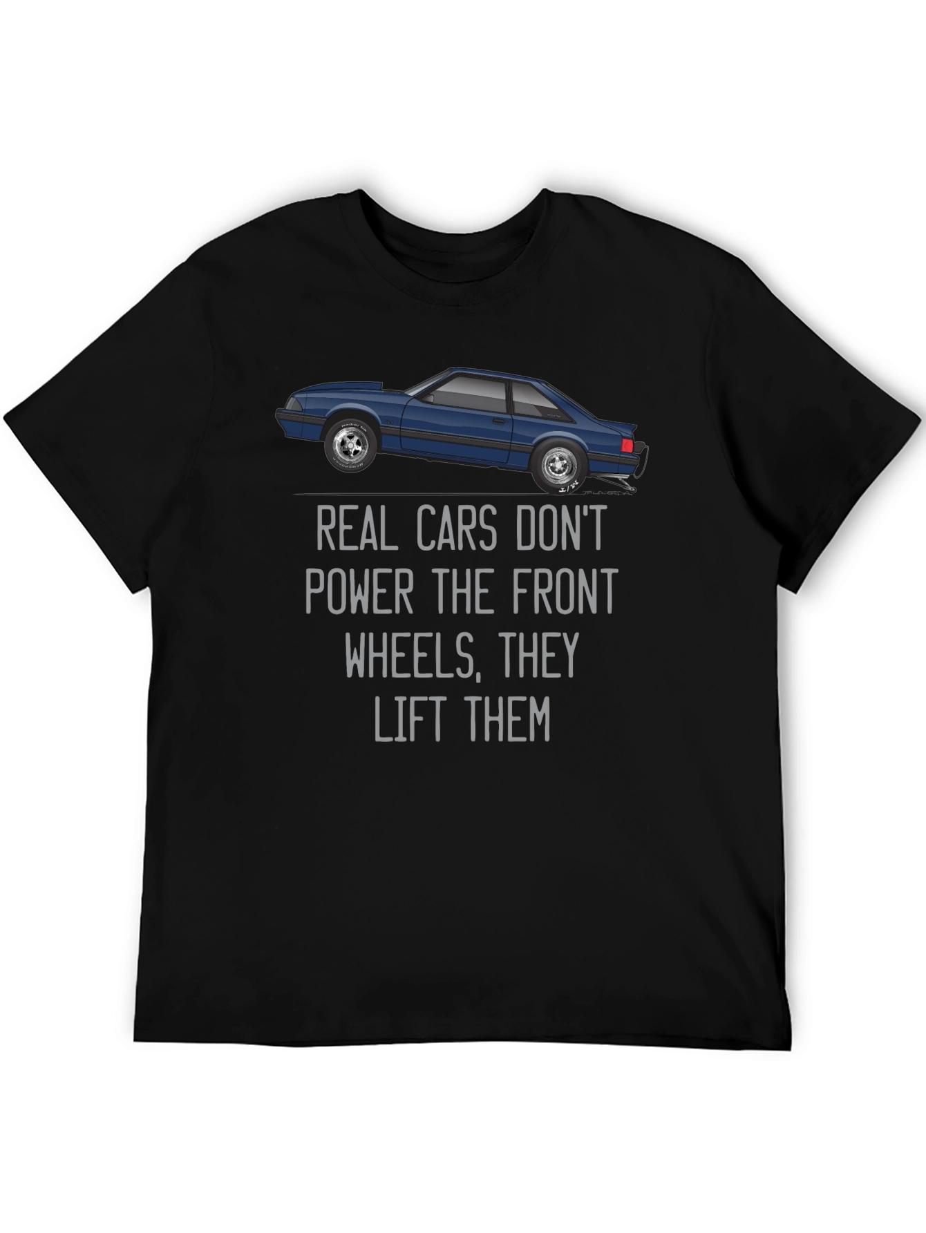 Real Cars Lift Wheels T-Shirt