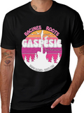 Racines Roots Gaspesie Black T-Shirt