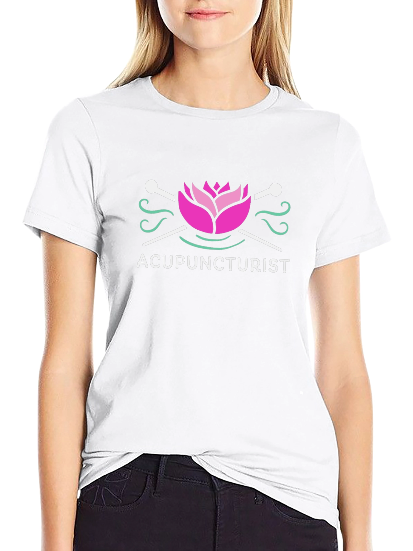 Acupuncturist Lotus T-Shirt