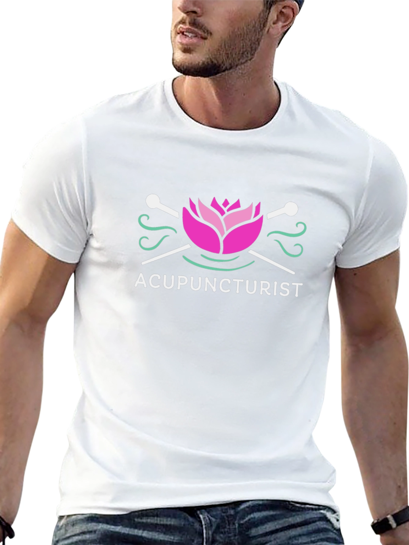 Acupuncturist Lotus T-Shirt