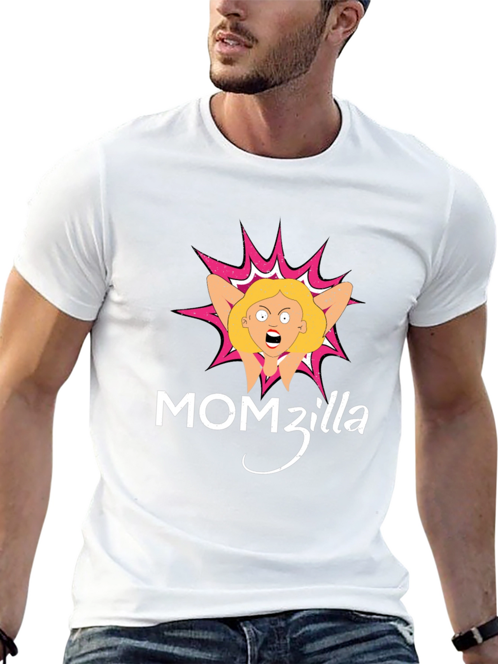 Momzilla T-Shirt - Crazy Mom Graphic Tee
