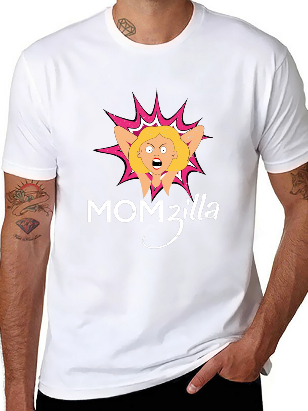 Momzilla T-Shirt - Crazy Mom Graphic Tee