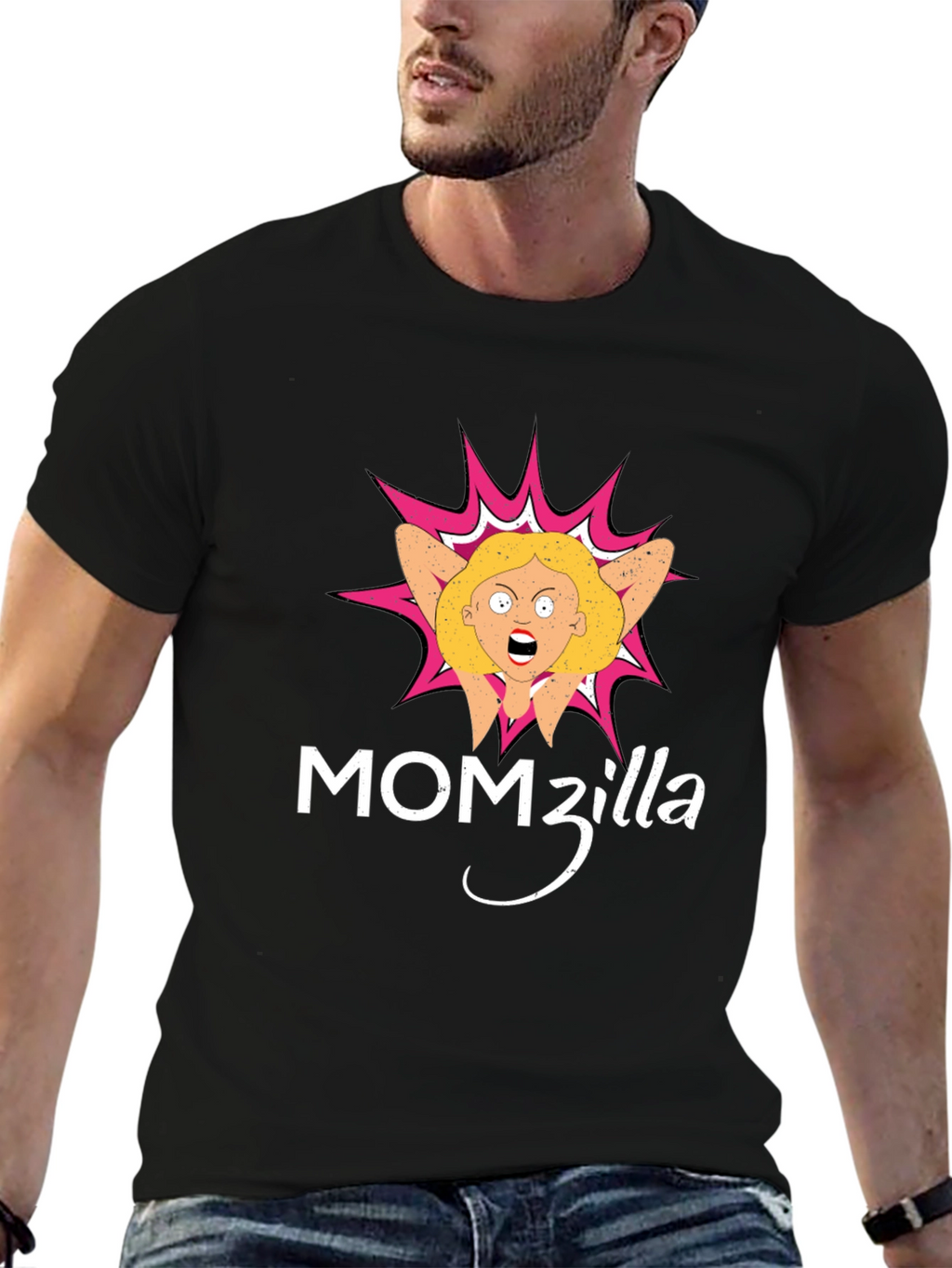 Momzilla T-Shirt - Crazy Mom Graphic Tee