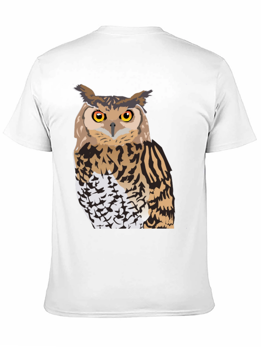 Owl Graphic Black T-Shirt