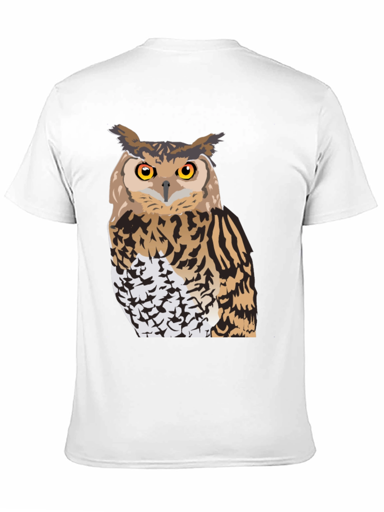 Owl Graphic Black T-Shirt