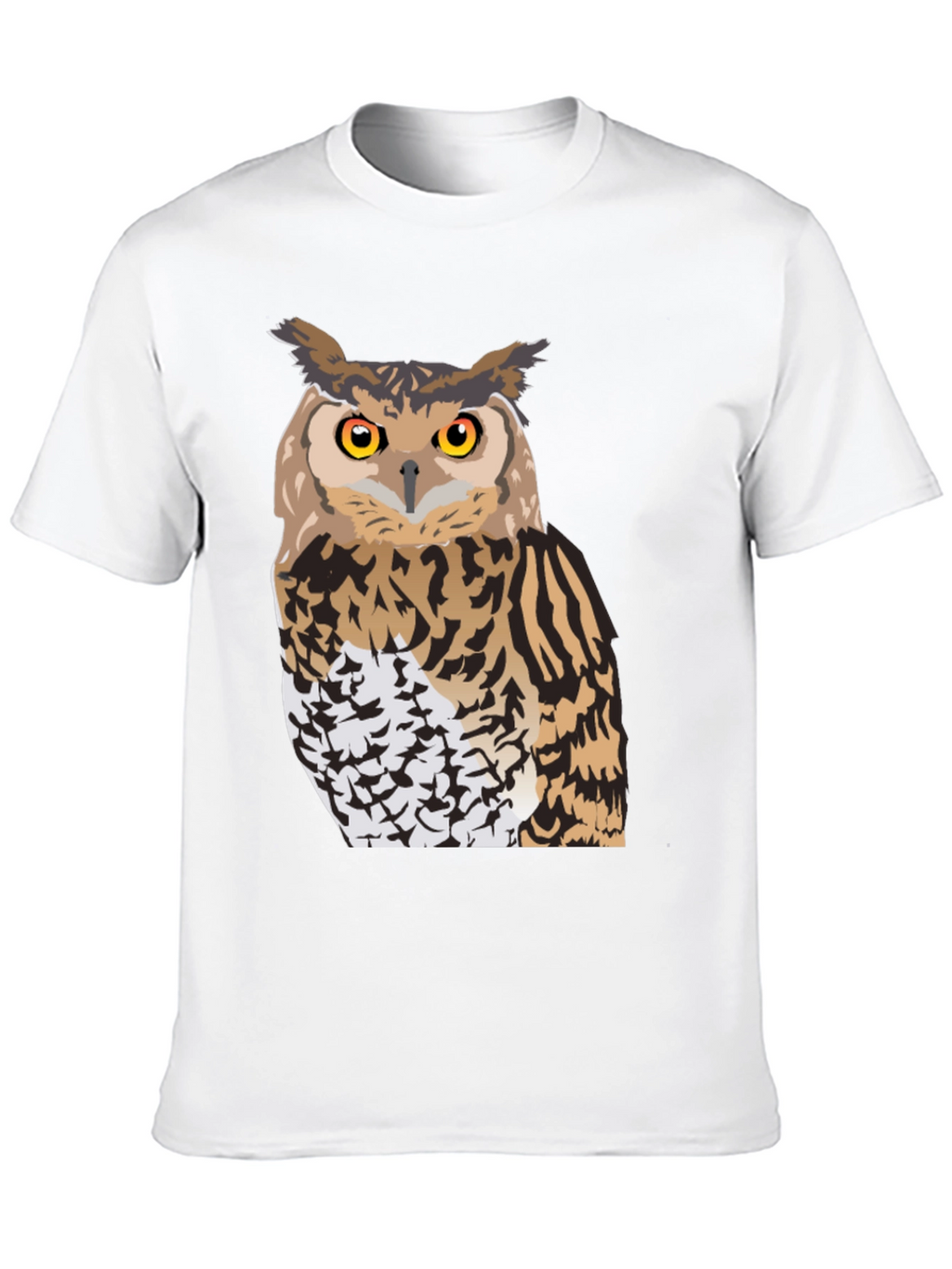 Owl Graphic Black T-Shirt