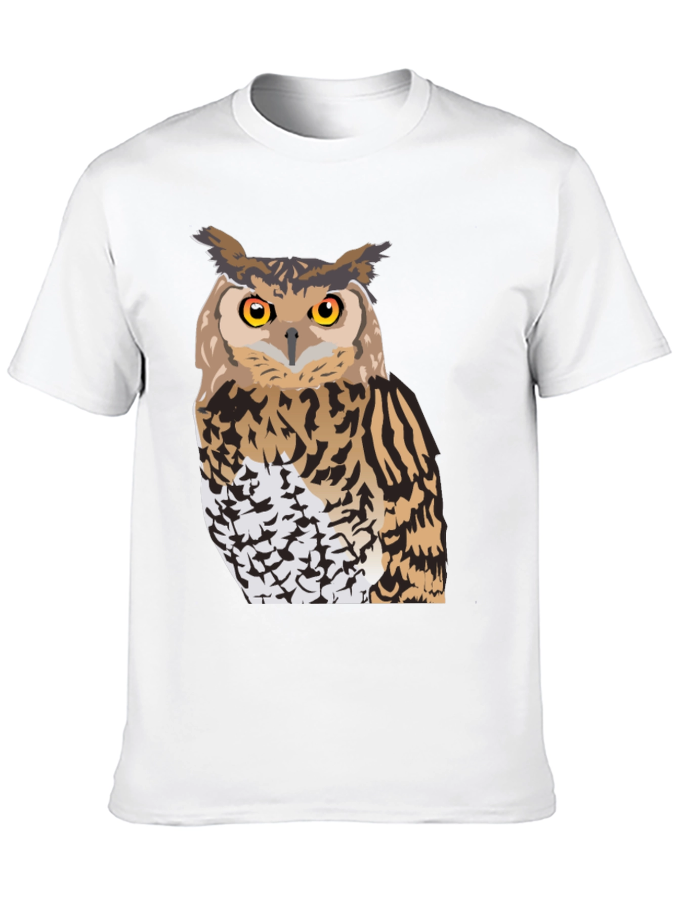 Owl Graphic Black T-Shirt