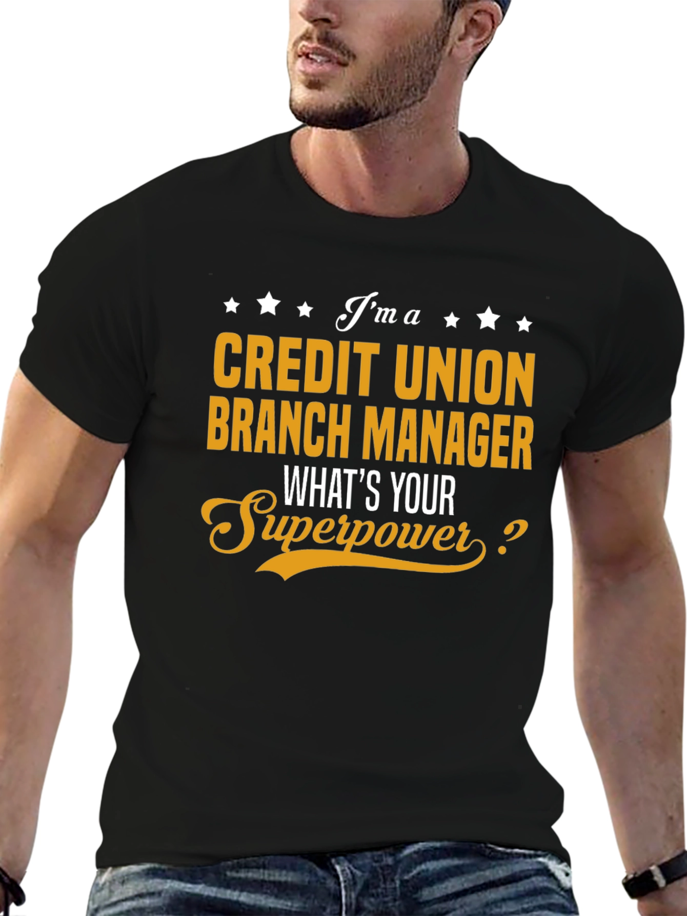 Credit Union Branch Manager Superpower T-Shirt