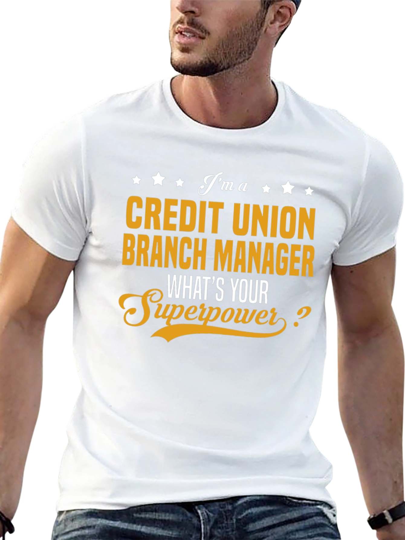 Credit Union Branch Manager Superpower T-Shirt