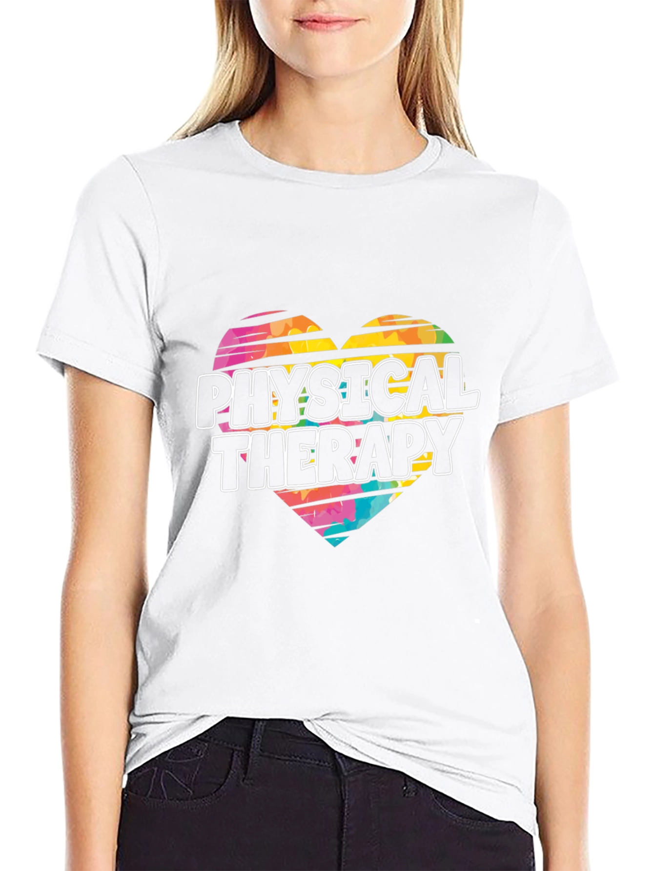 Physical Therapy Heart Graphic Tee