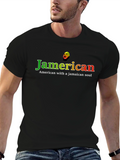 Jamericain T-Shirt: American with a Jamaican Soul