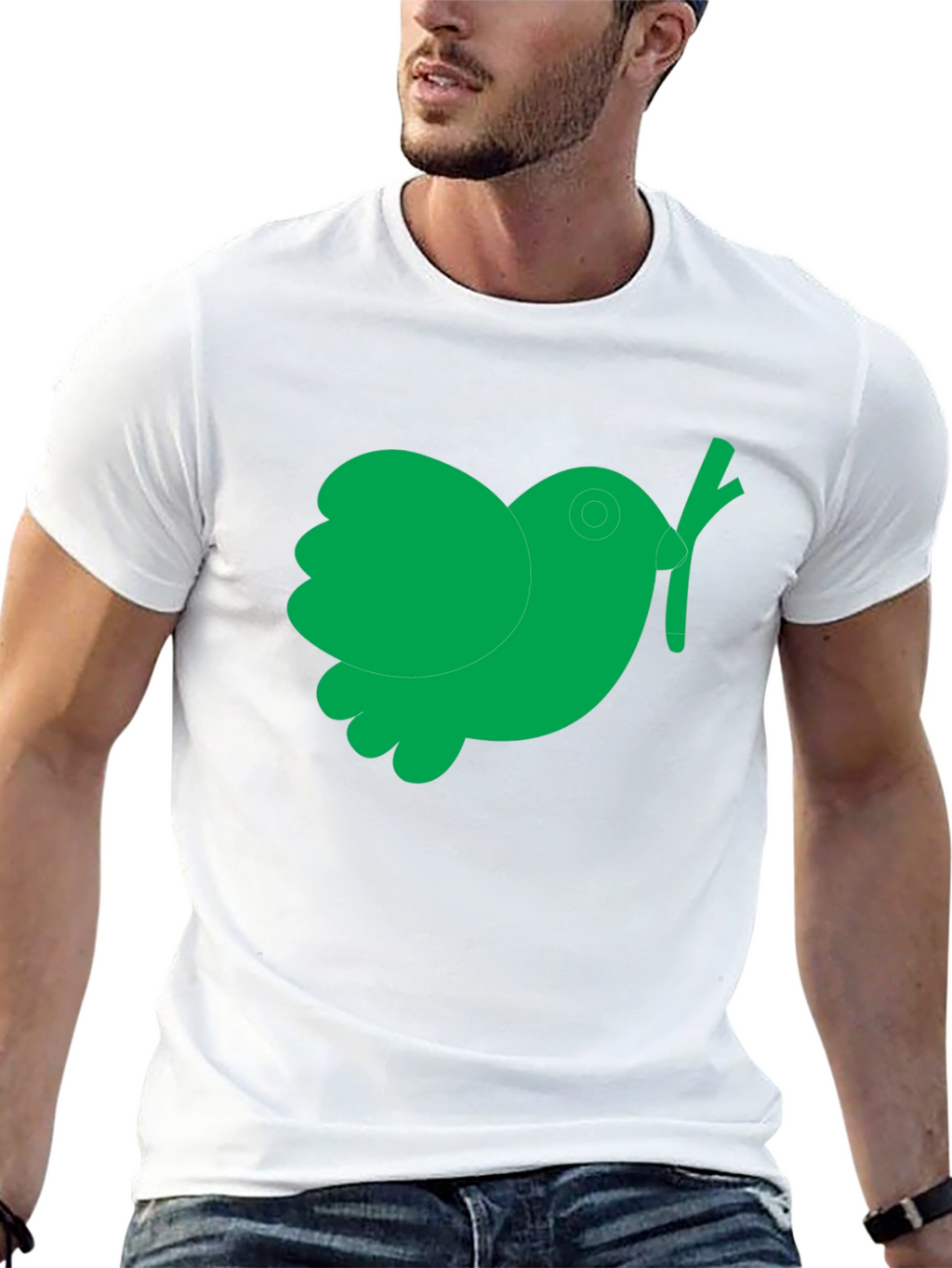 Dove Graphic Tee - Peace and Style