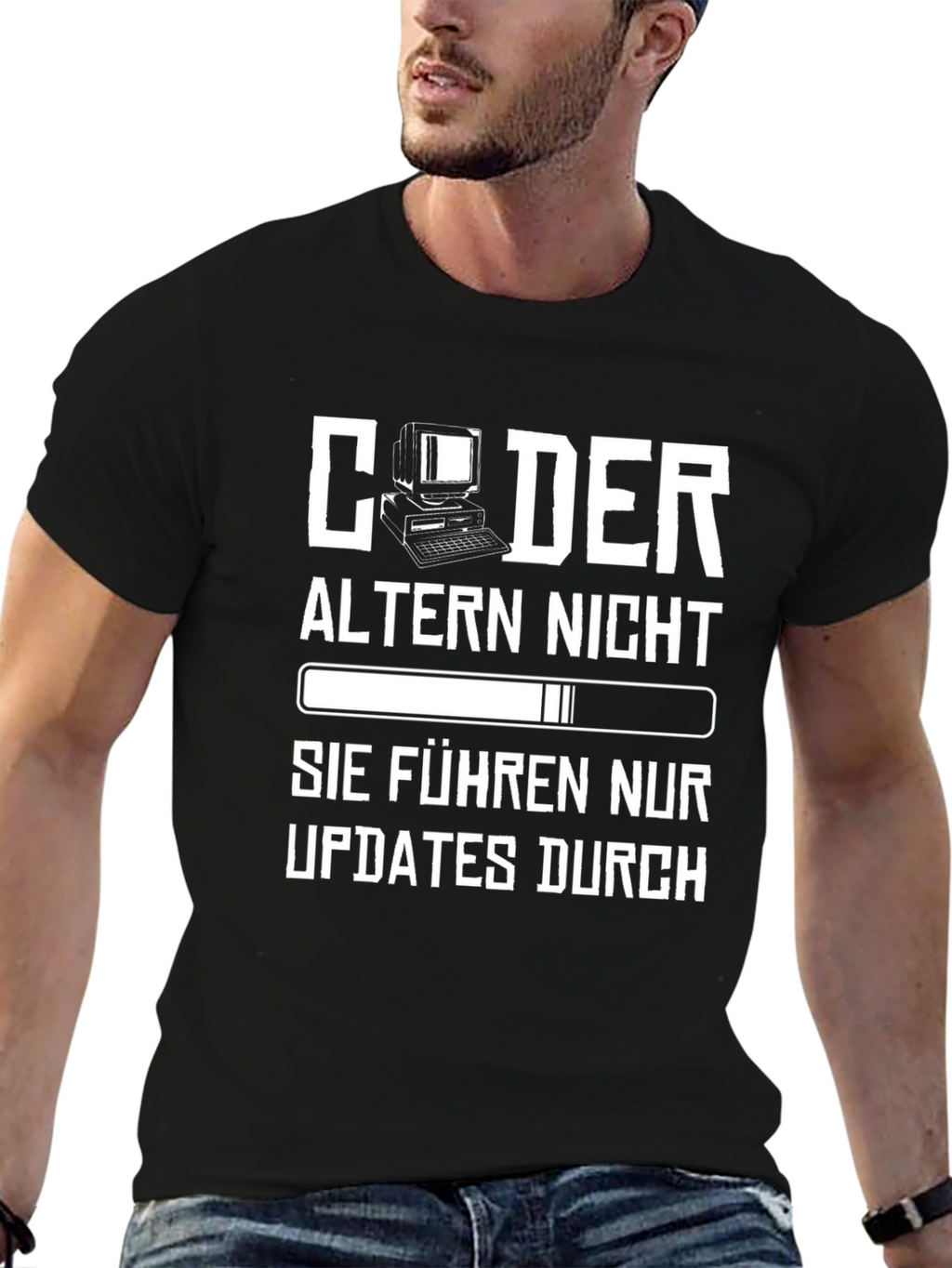 Coder Updates T-Shirt - Funny Programmer Gift