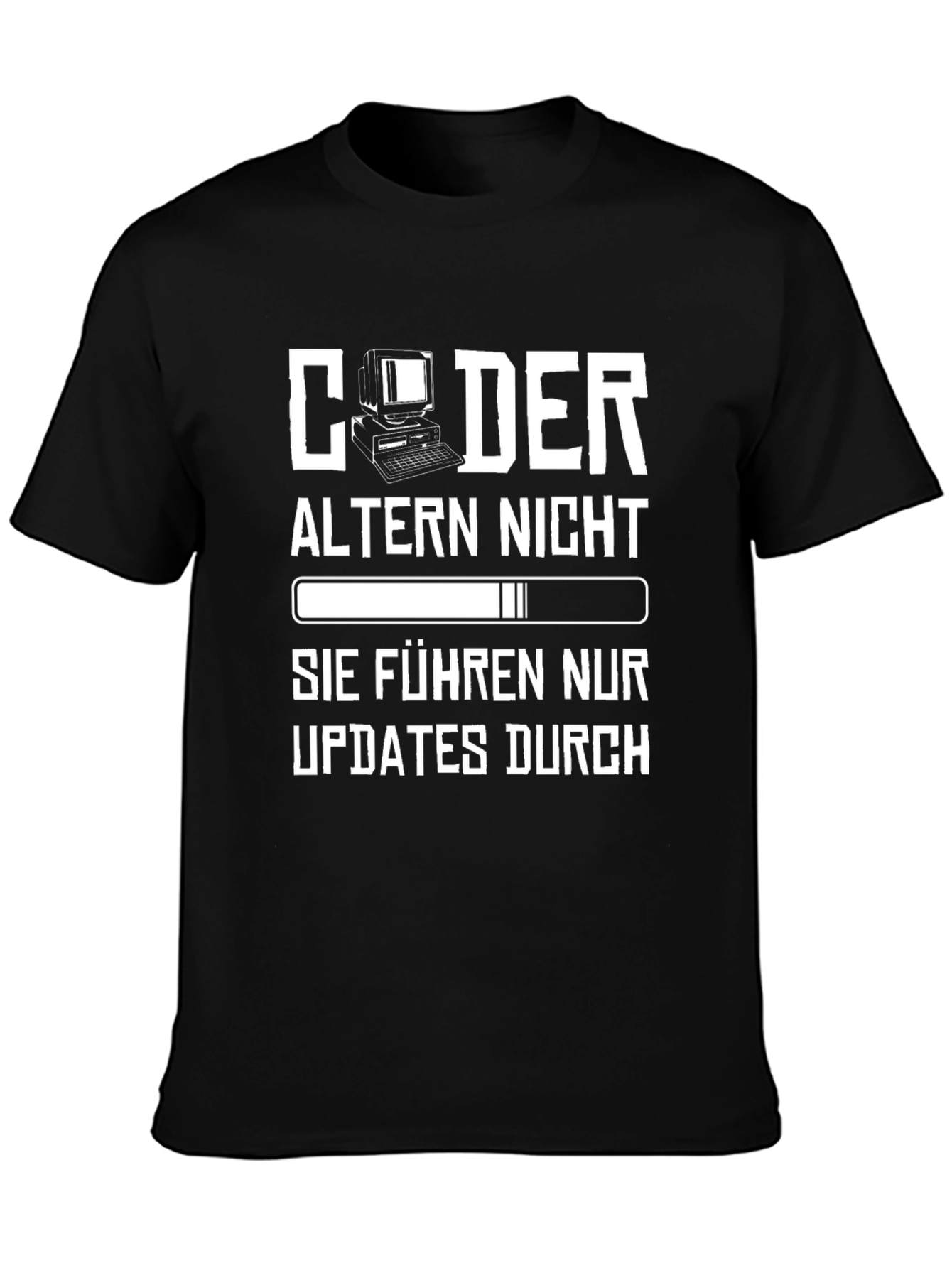 Coder Updates T-Shirt - Funny Programmer Gift
