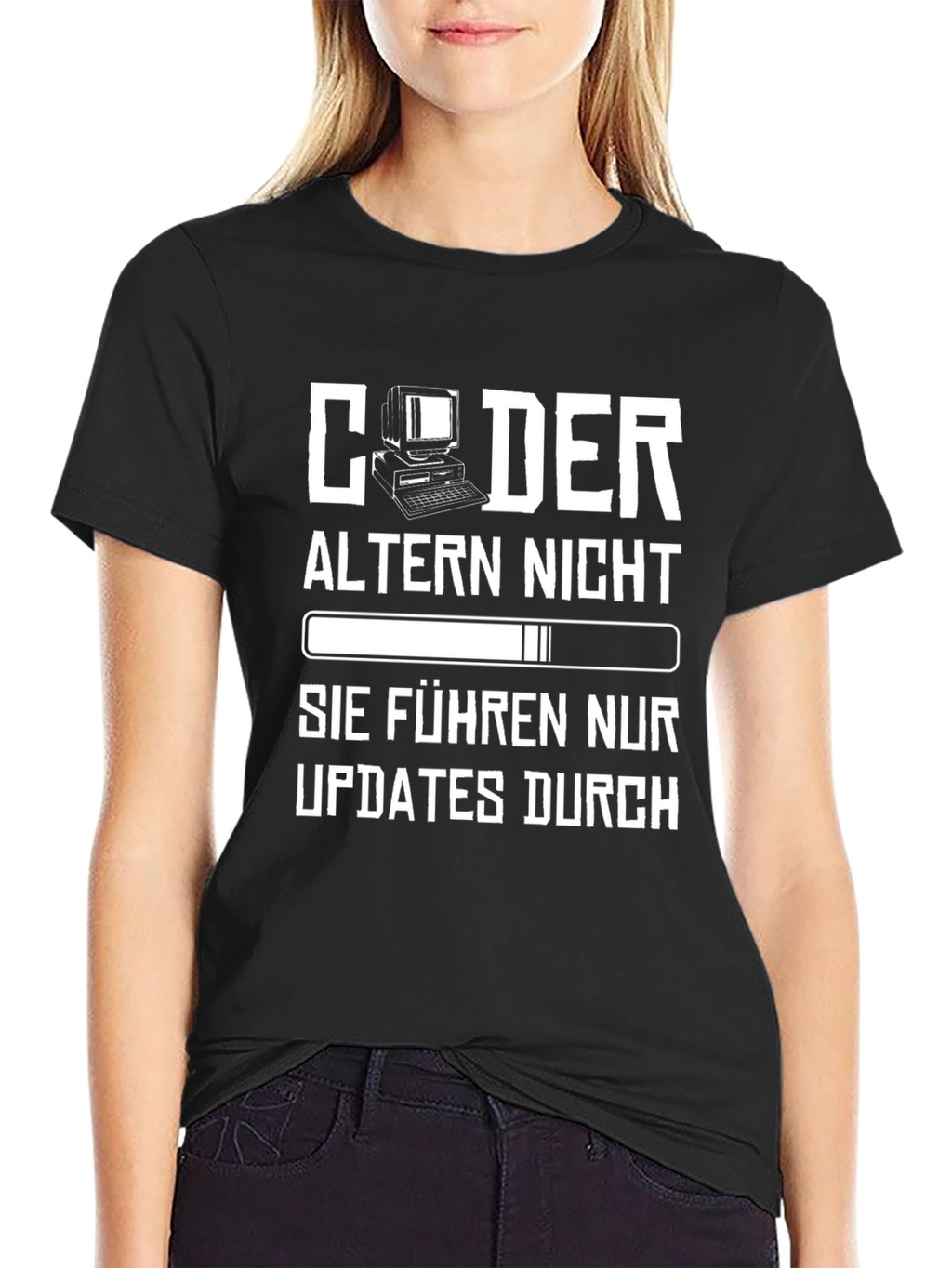 Coder Updates T-Shirt - Funny Programmer Gift