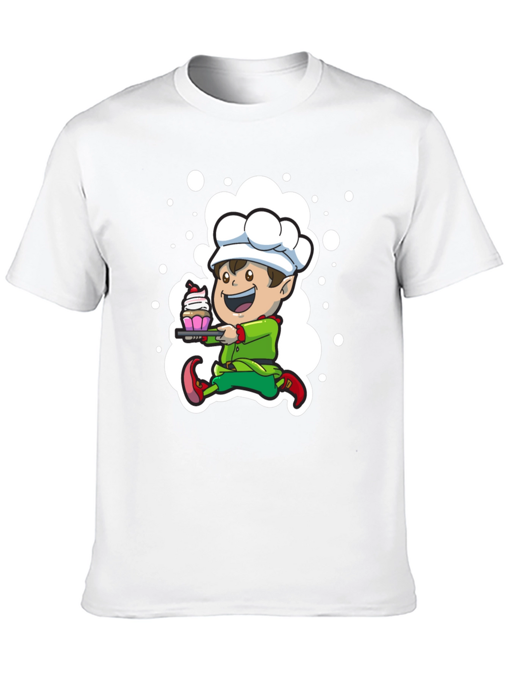 Chef Elf T-Shirt - Whimsical Holiday Design