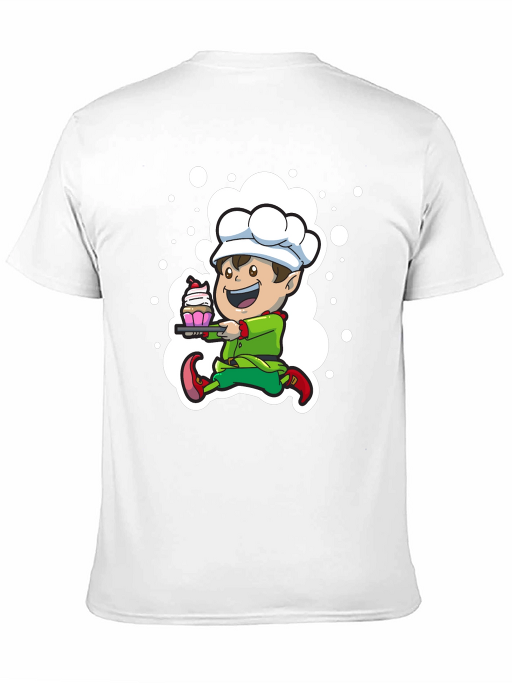 Chef Elf T-Shirt - Whimsical Holiday Design