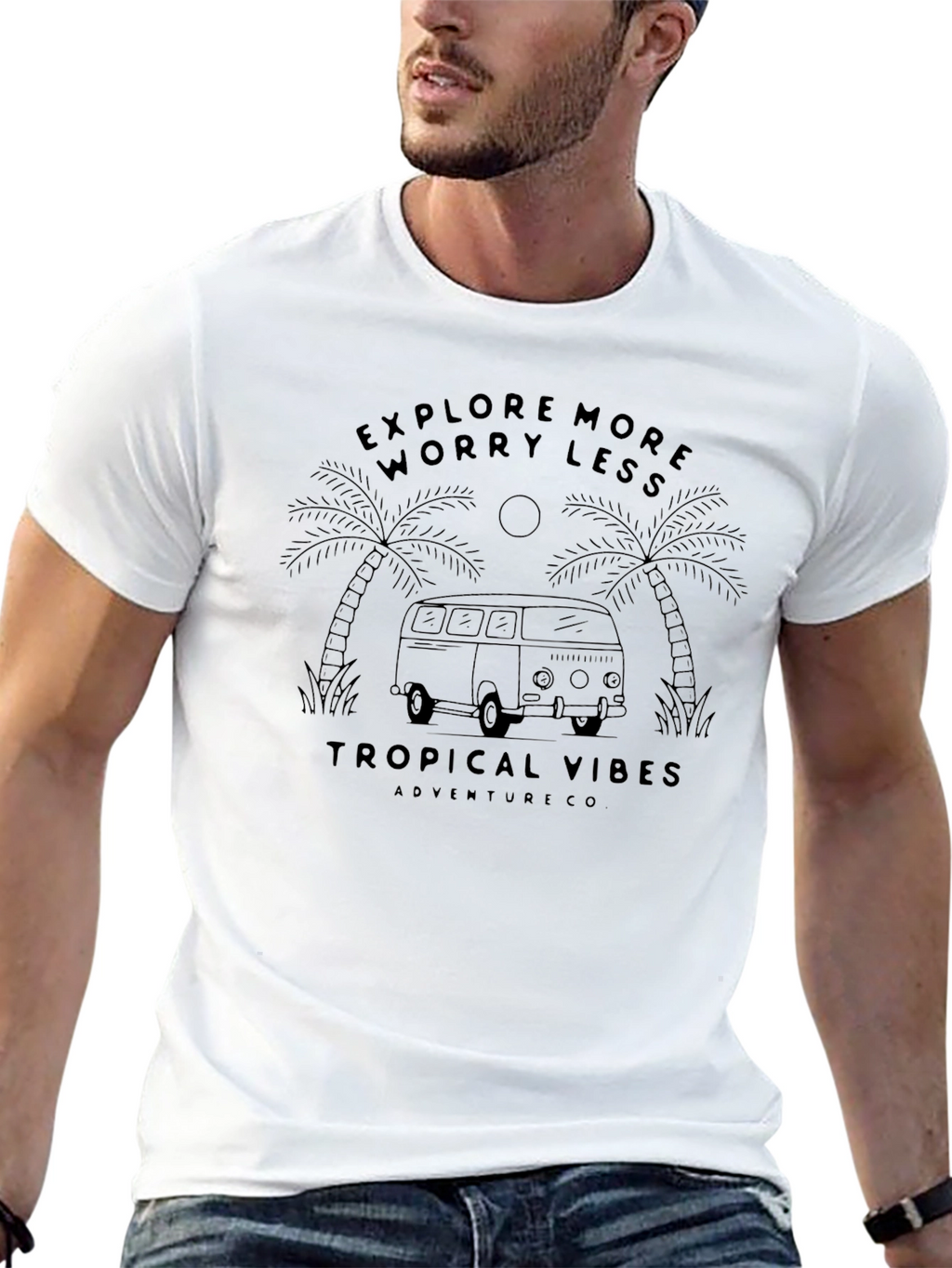 Tropical Vibes Adventure T-Shirt