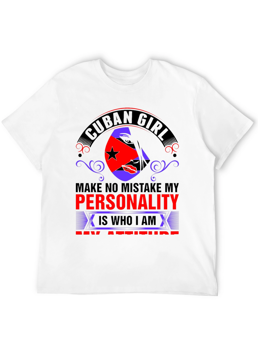 Cuban Girl Attitude Graphic Tee