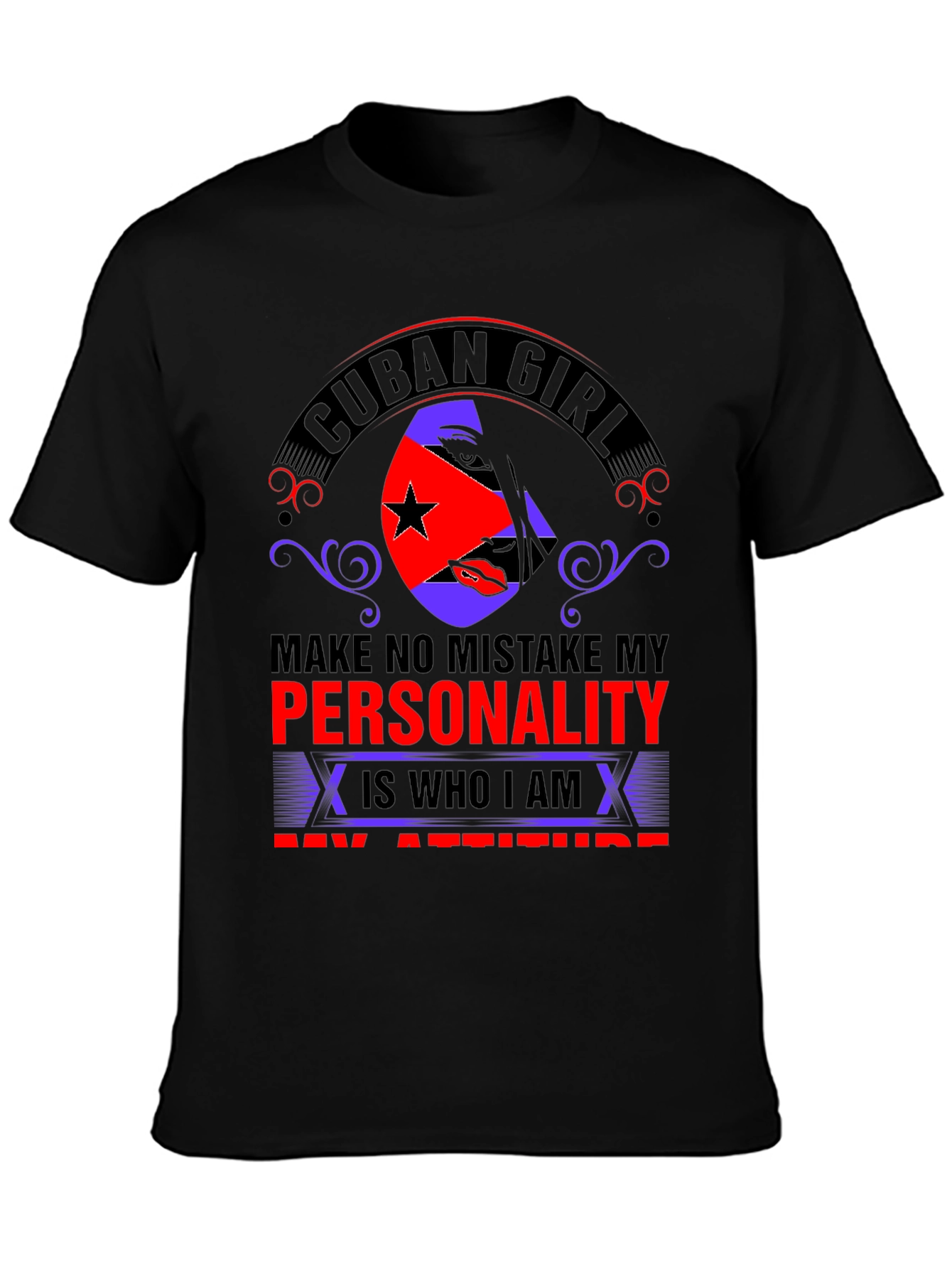 Cuban Girl Attitude Graphic Tee