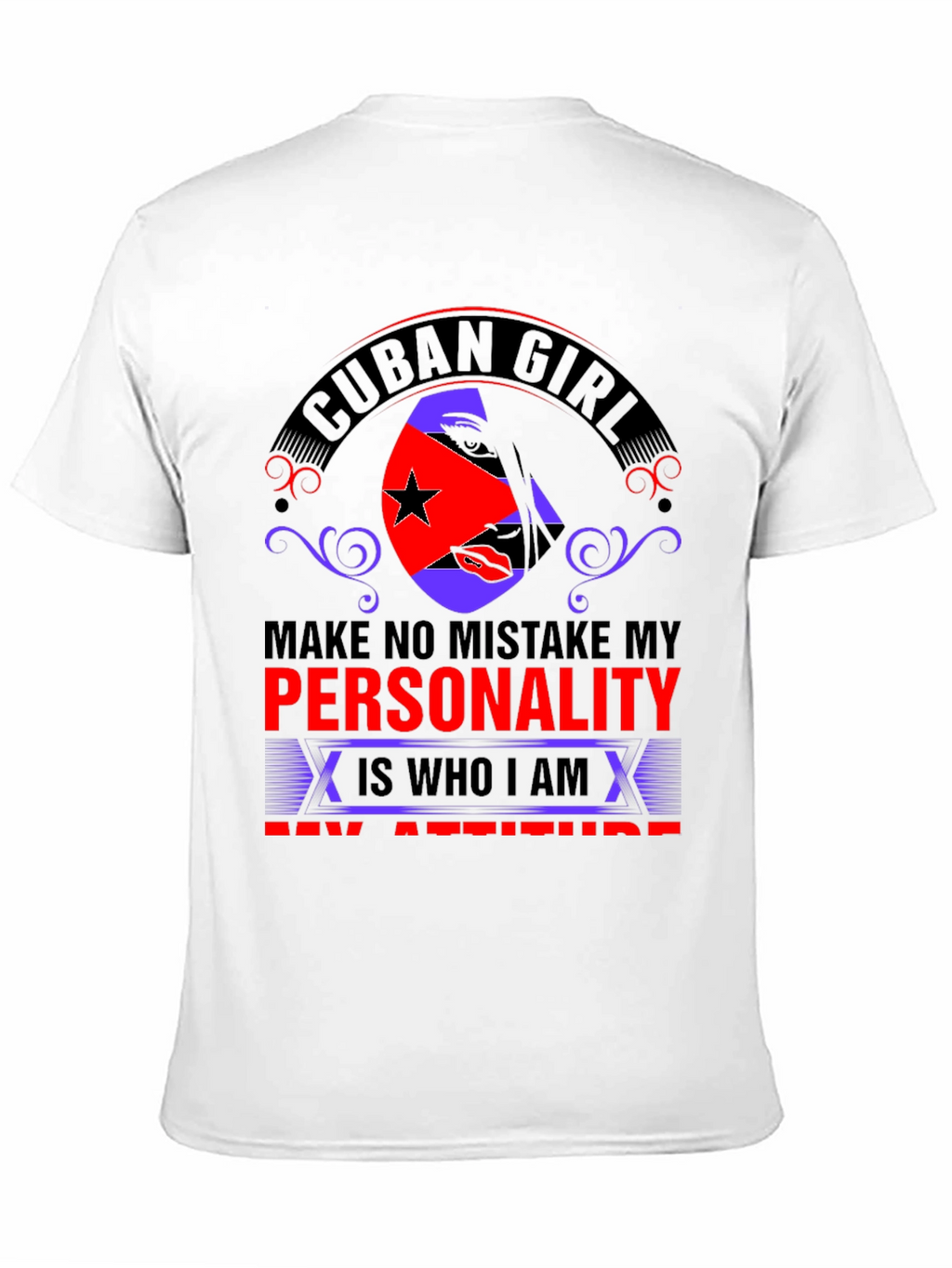 Cuban Girl Attitude Graphic Tee