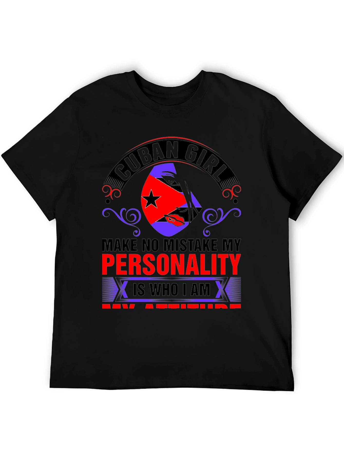 Cuban Girl Attitude Graphic Tee