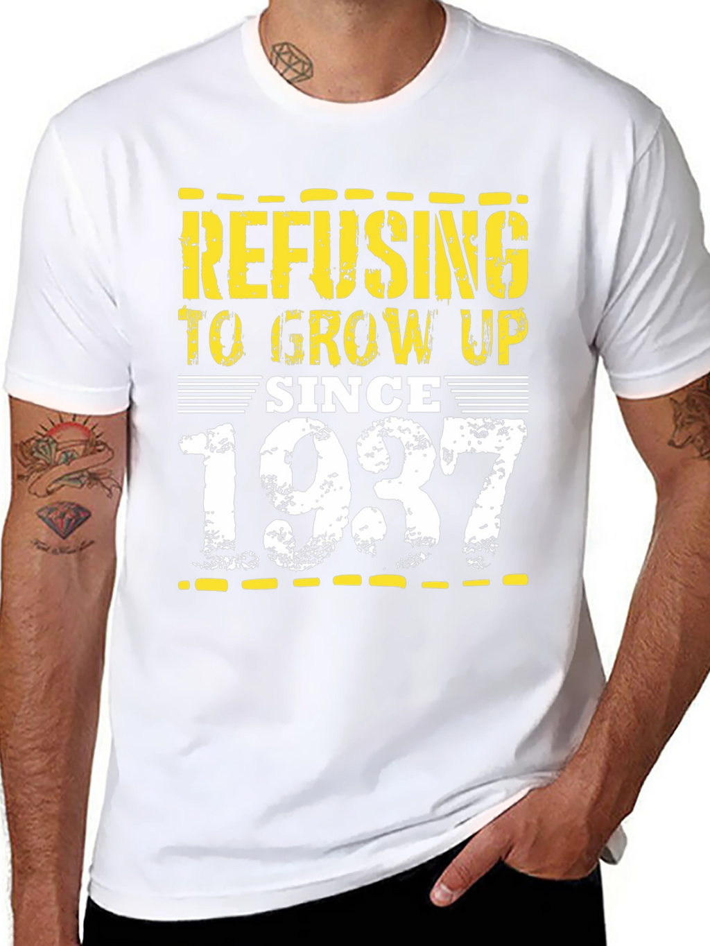 Refusing to Grow Up Since 1937 Graphic Tee