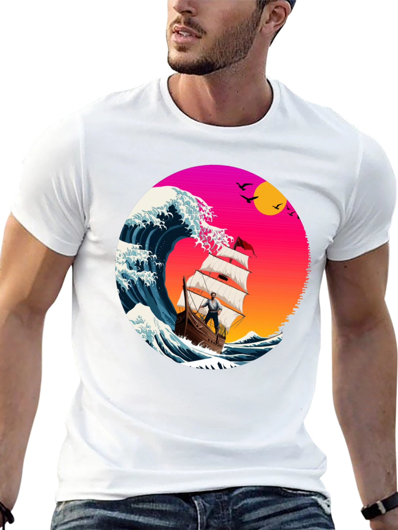 Wave Rider Graphic Tee