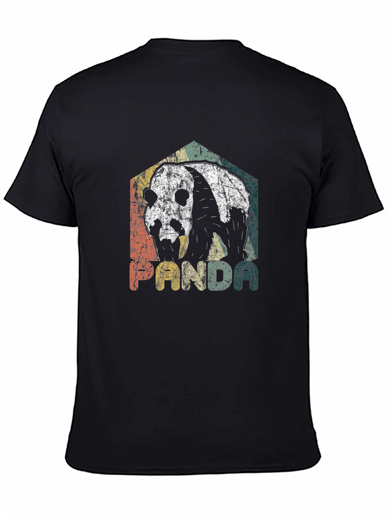 Vintage Panda Graphic T-Shirt - Retro Style