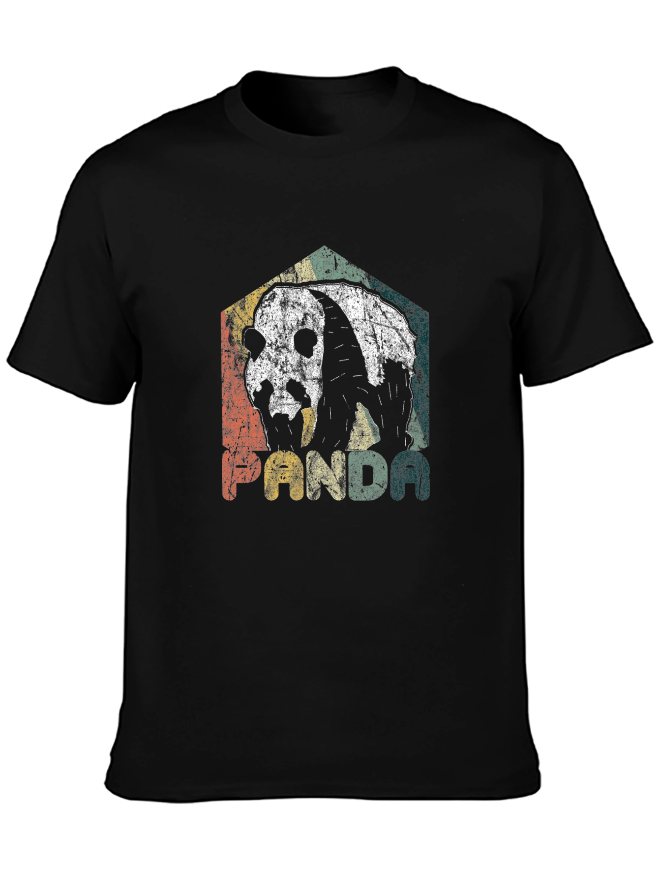 Vintage Panda Graphic T-Shirt - Retro Style