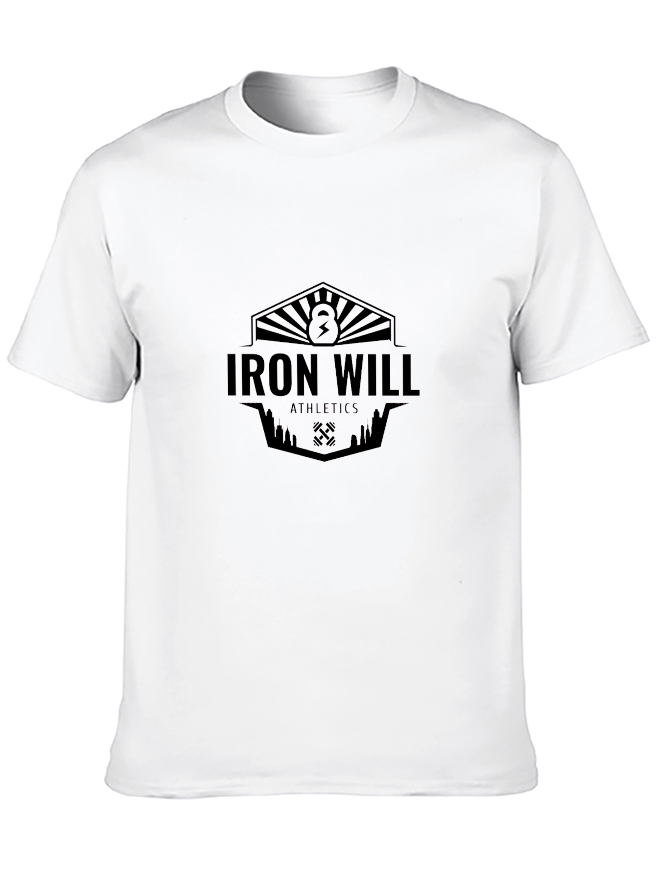 Iron Will Athletics Black T-Shirt