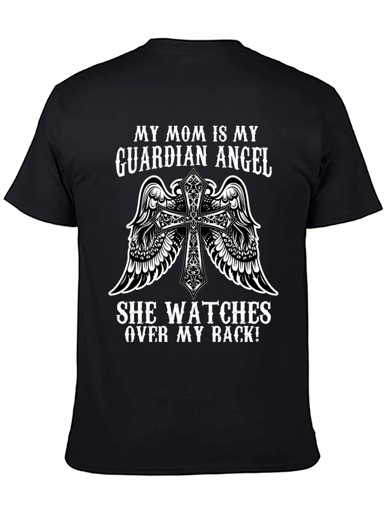 Guardian Angel Mom T-Shirt: Protect Your Back!