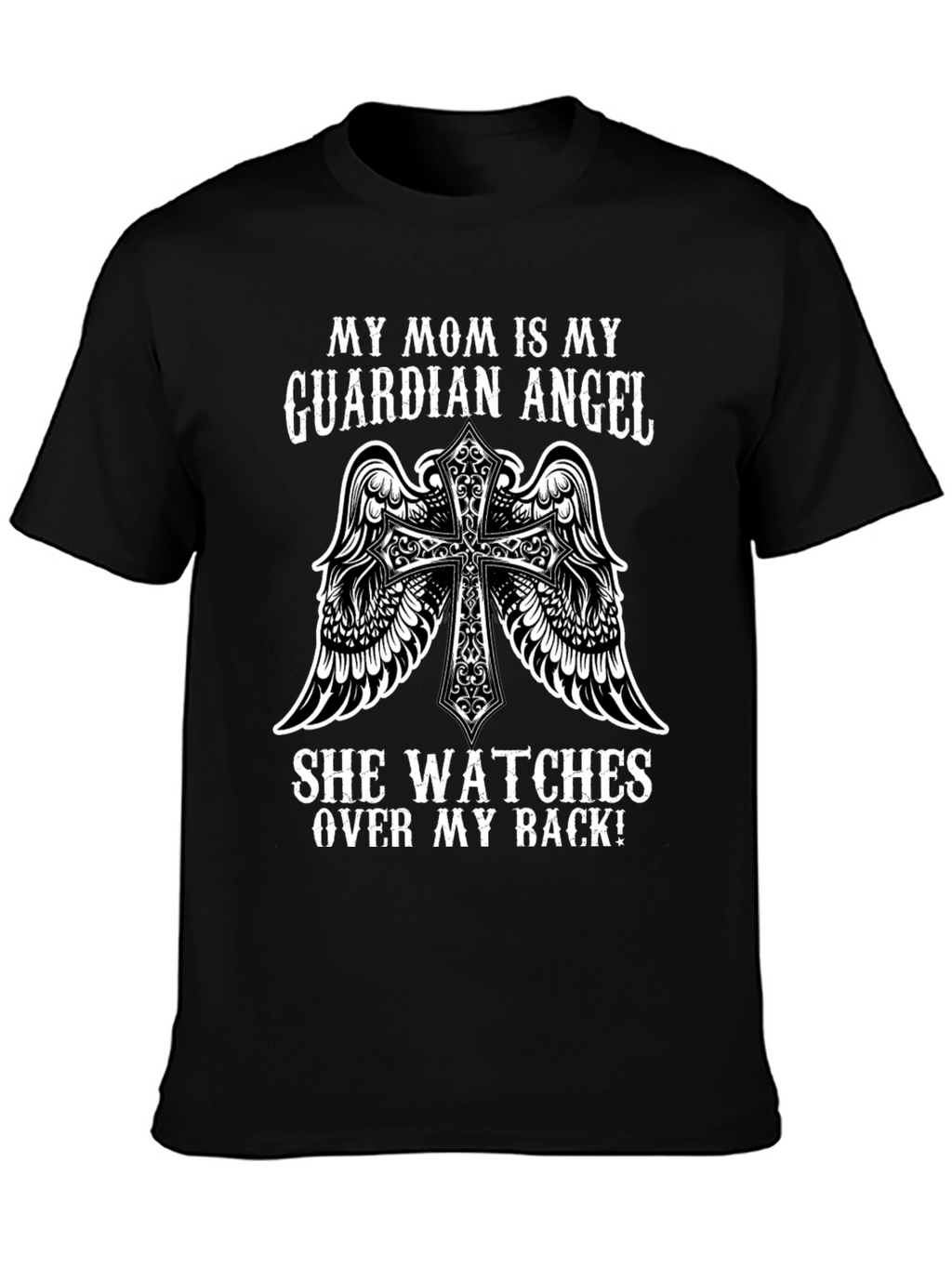 Guardian Angel Mom T-Shirt: Protect Your Back!
