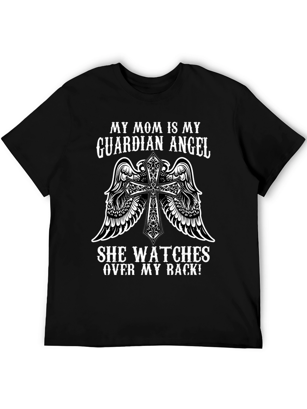 Guardian Angel Mom T-Shirt: Protect Your Back!