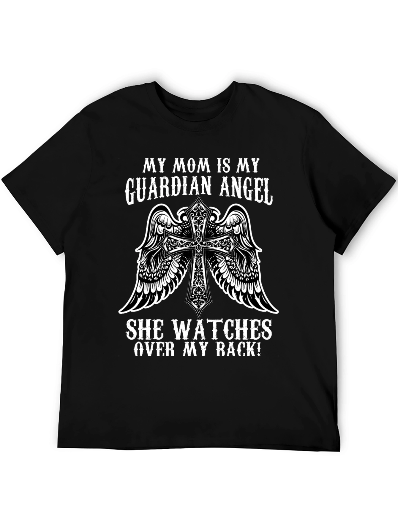 Guardian Angel Mom T-Shirt: Protect Your Back!
