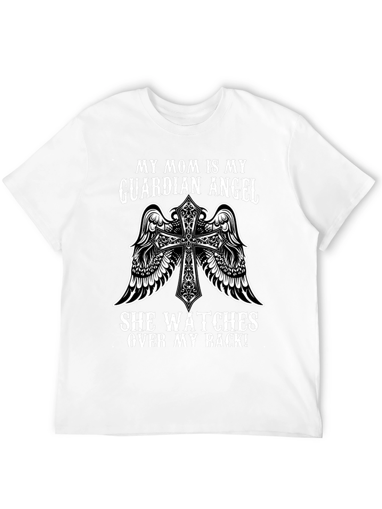 Guardian Angel Mom T-Shirt: Protect Your Back!