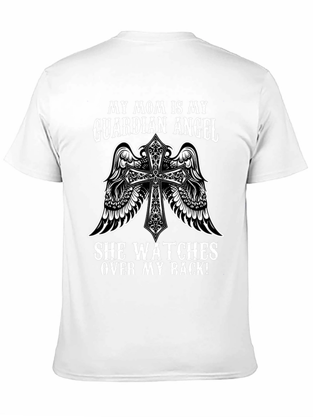 Guardian Angel Mom T-Shirt: Protect Your Back!