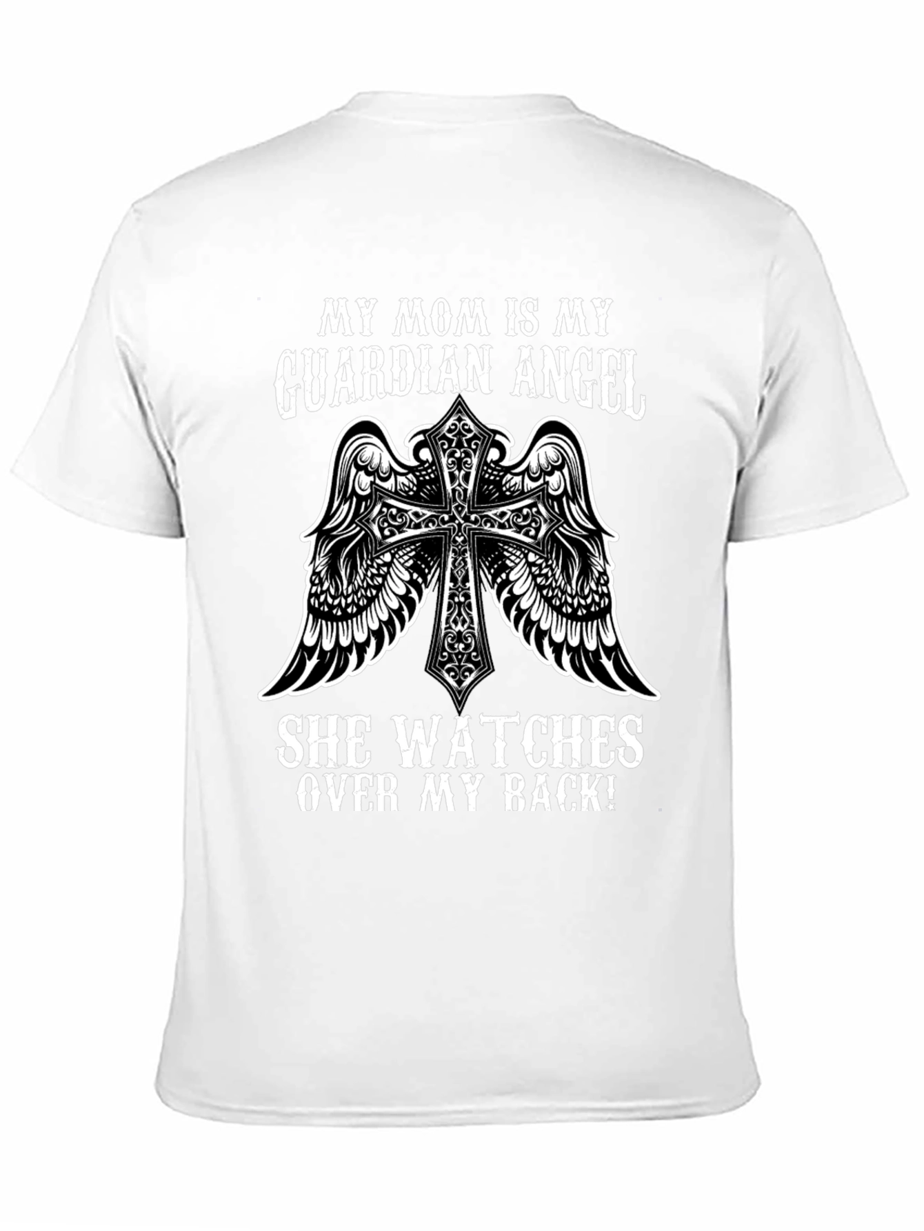 Guardian Angel Mom T-Shirt: Protect Your Back!