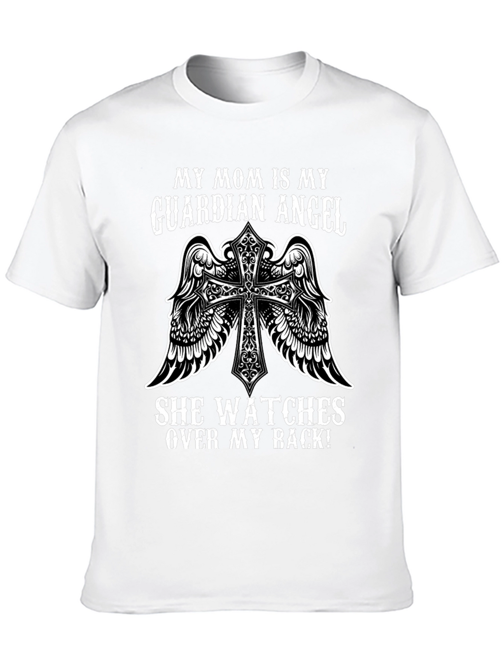 Guardian Angel Mom T-Shirt: Protect Your Back!