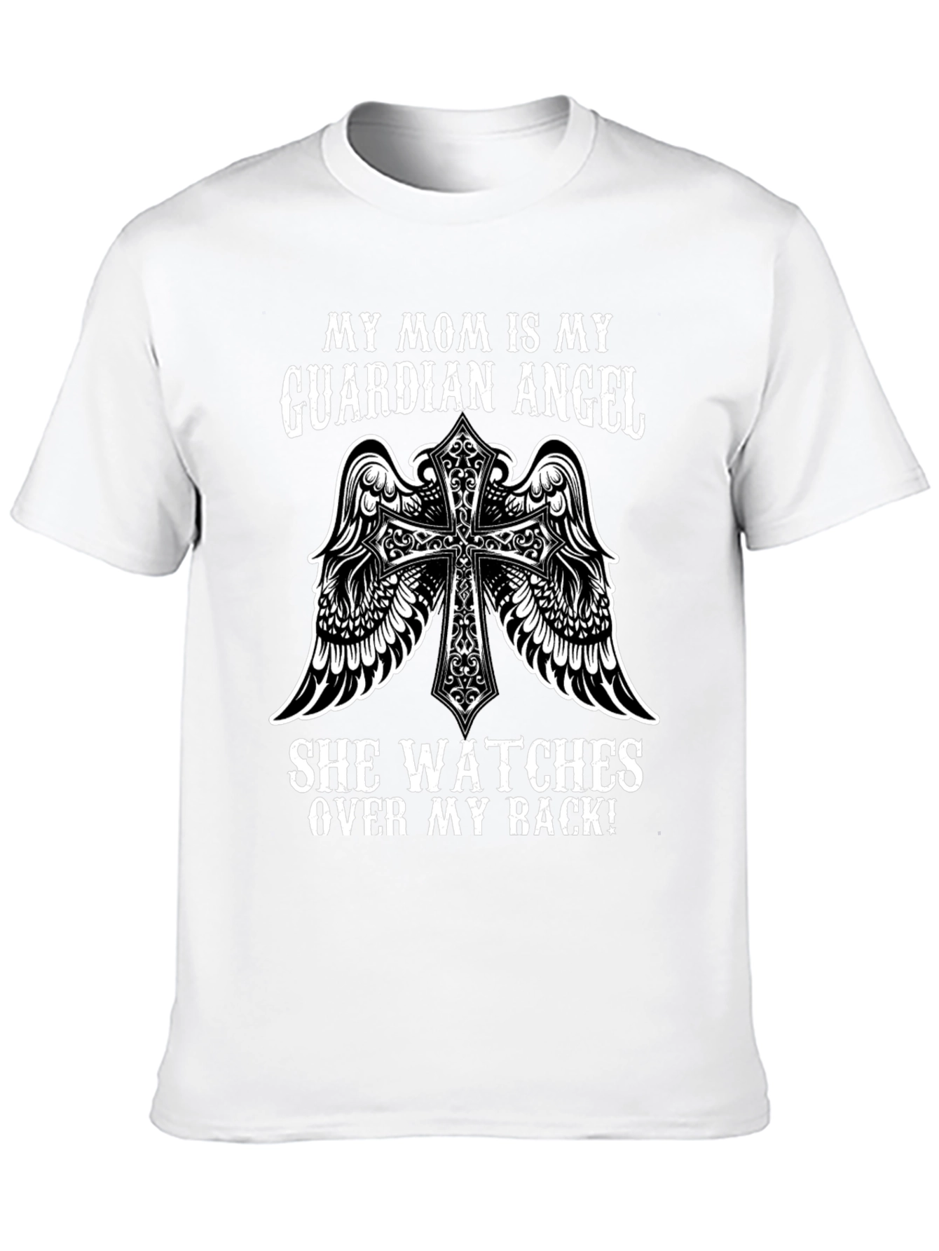 Guardian Angel Mom T-Shirt: Protect Your Back!