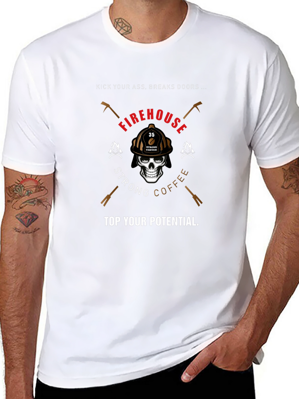 Firehouse Strong Coffee T-Shirt