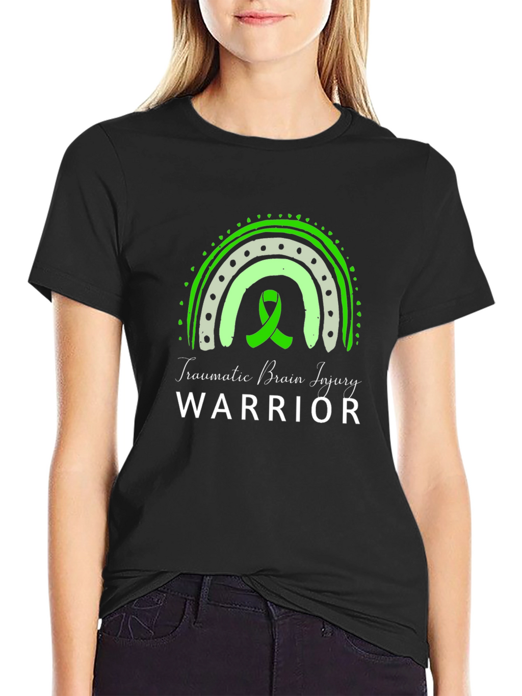 TBI Warrior Rainbow Graphic Tee