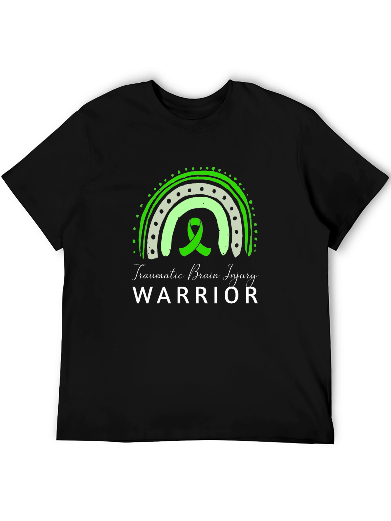 TBI Warrior Rainbow Graphic Tee