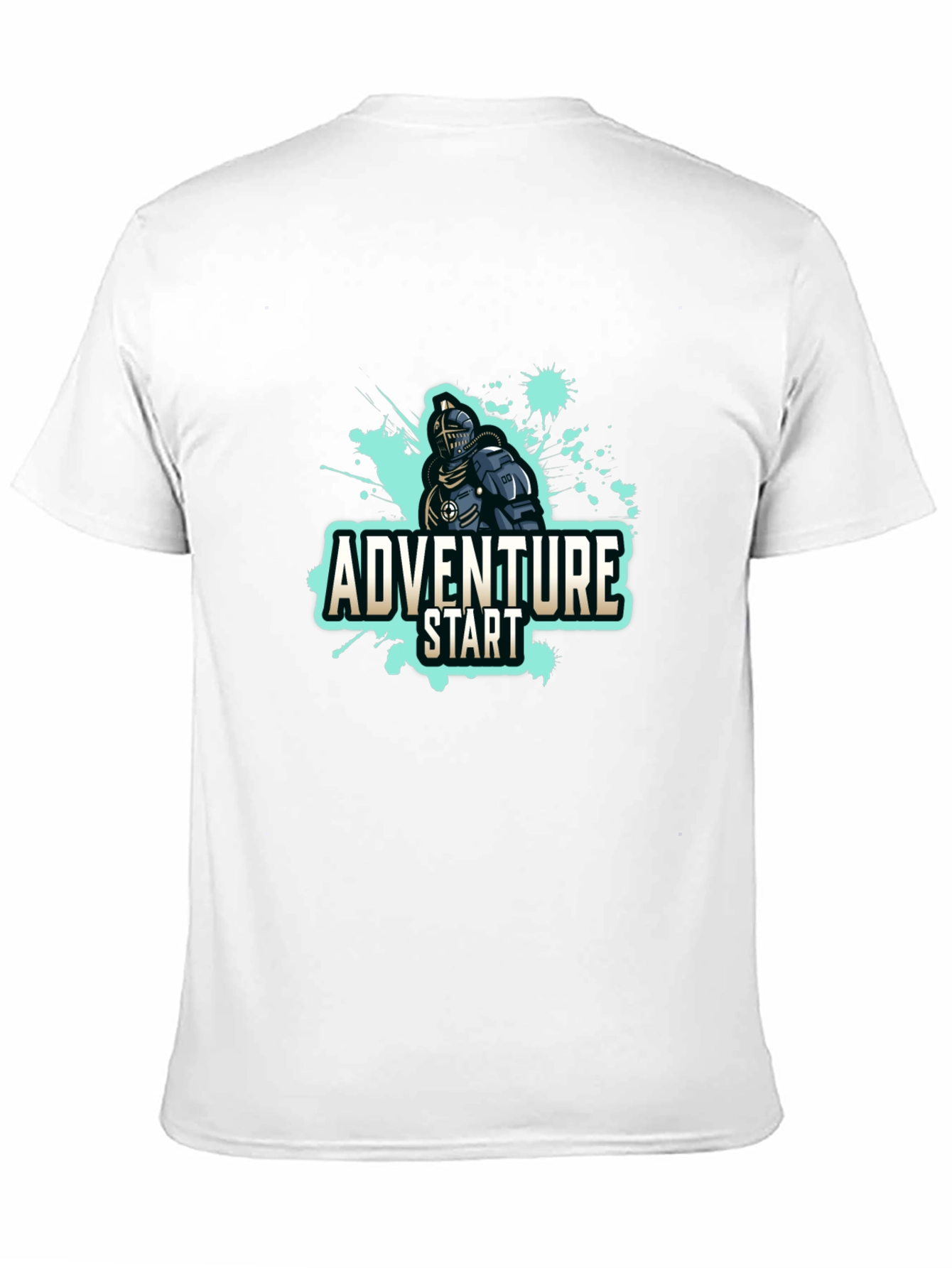 Adventure Start Knight Black T-Shirt