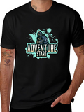 Adventure Start Knight Black T-Shirt