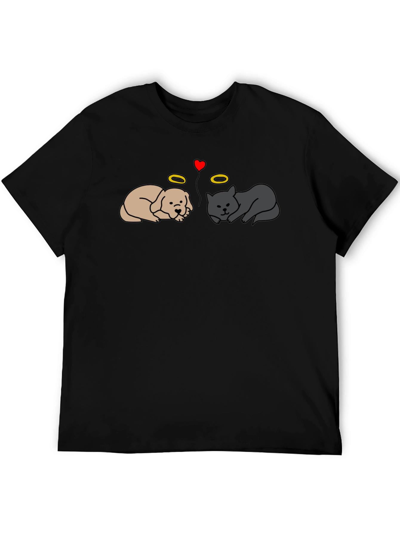 Angel Pet T-Shirt - Cat and Dog Tee