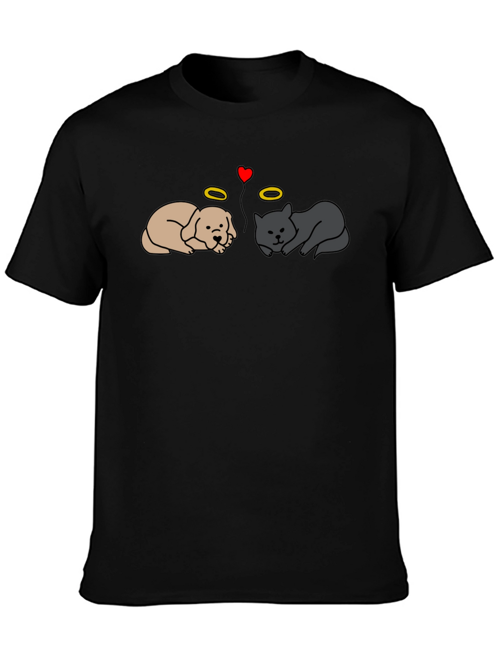 Angel Pet T-Shirt - Cat and Dog Tee